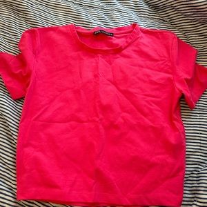 It pink Zara shirt